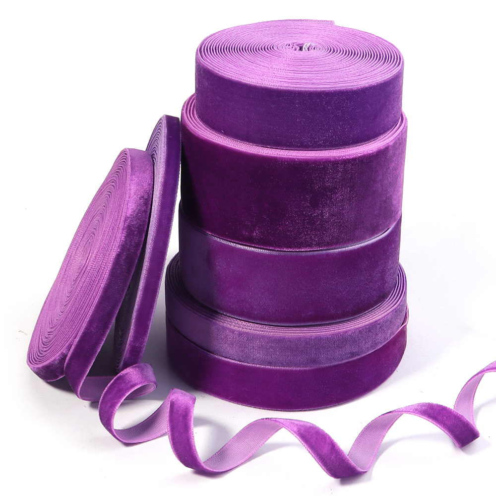 5-10yards/roll Velvet Ribbons  - Velvet Ribbon Roll บทวิจารณ์และราคา