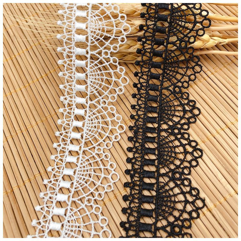 Hollow Embroidery Clavicle Cha - Lace Ribbon Trim บทวิจารณ์และราคา