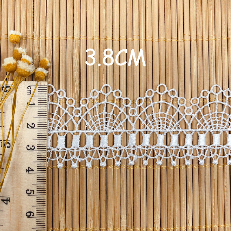 Hollow Embroidery Clavicle Cha - Lace Ribbon Trim บทวิจารณ์และราคา