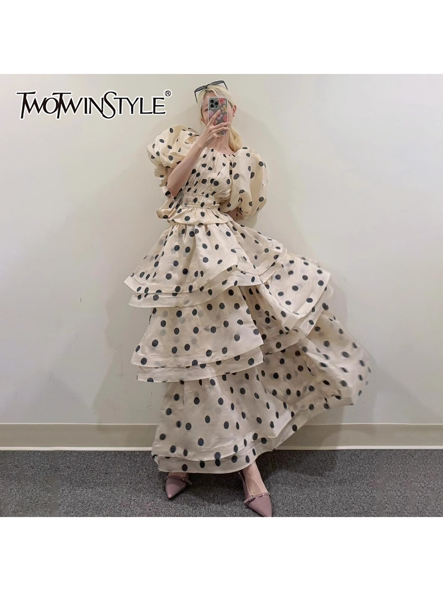 TWOTWINSTYL Hit Color Polka Do - Tassel Fringe Trim บทวิจารณ์และราคา