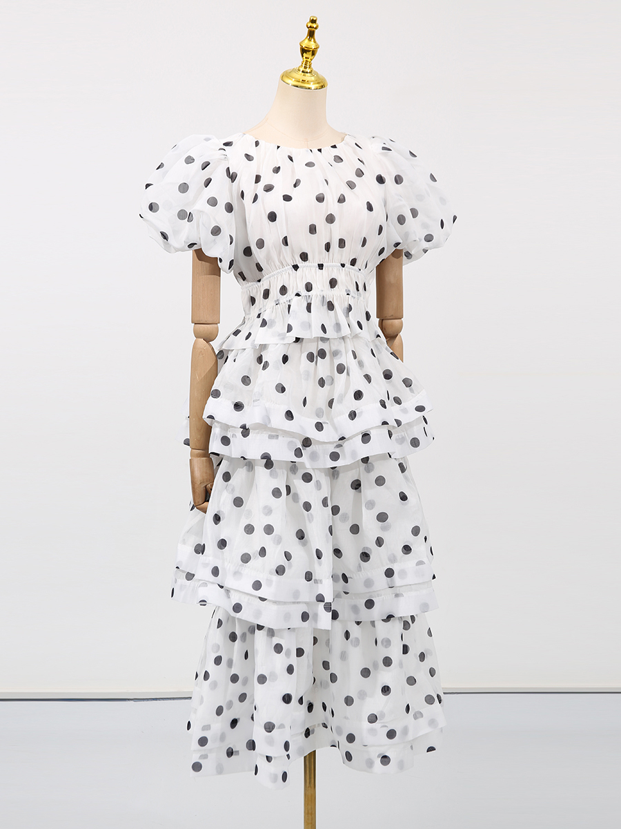TWOTWINSTYL Hit Color Polka Do - Tassel Fringe Trim บทวิจารณ์และราคา
