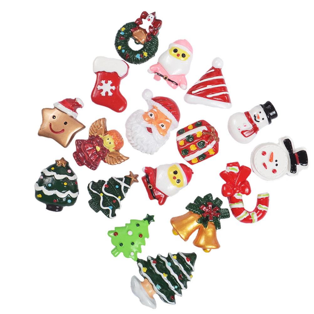 50pcs Resin DIY Accessories Ch - Christmas Craft Embellishment บทวิจารณ์และราคา