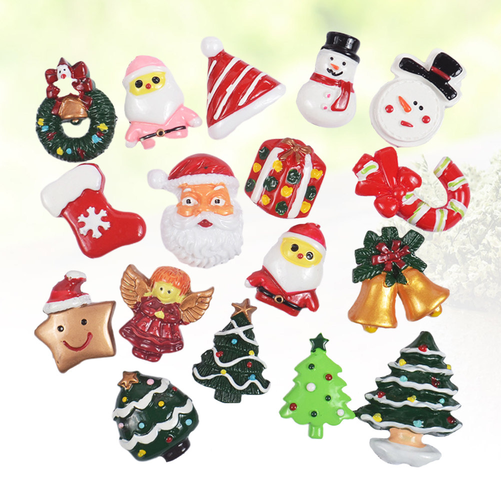 50pcs Resin DIY Accessories Ch - Christmas Craft Embellishment บทวิจารณ์และราคา