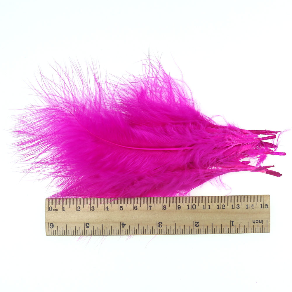 Bimoo 50pcs/Pack Colored Long  - Feather Trim Marabou บทวิจารณ์และราคา