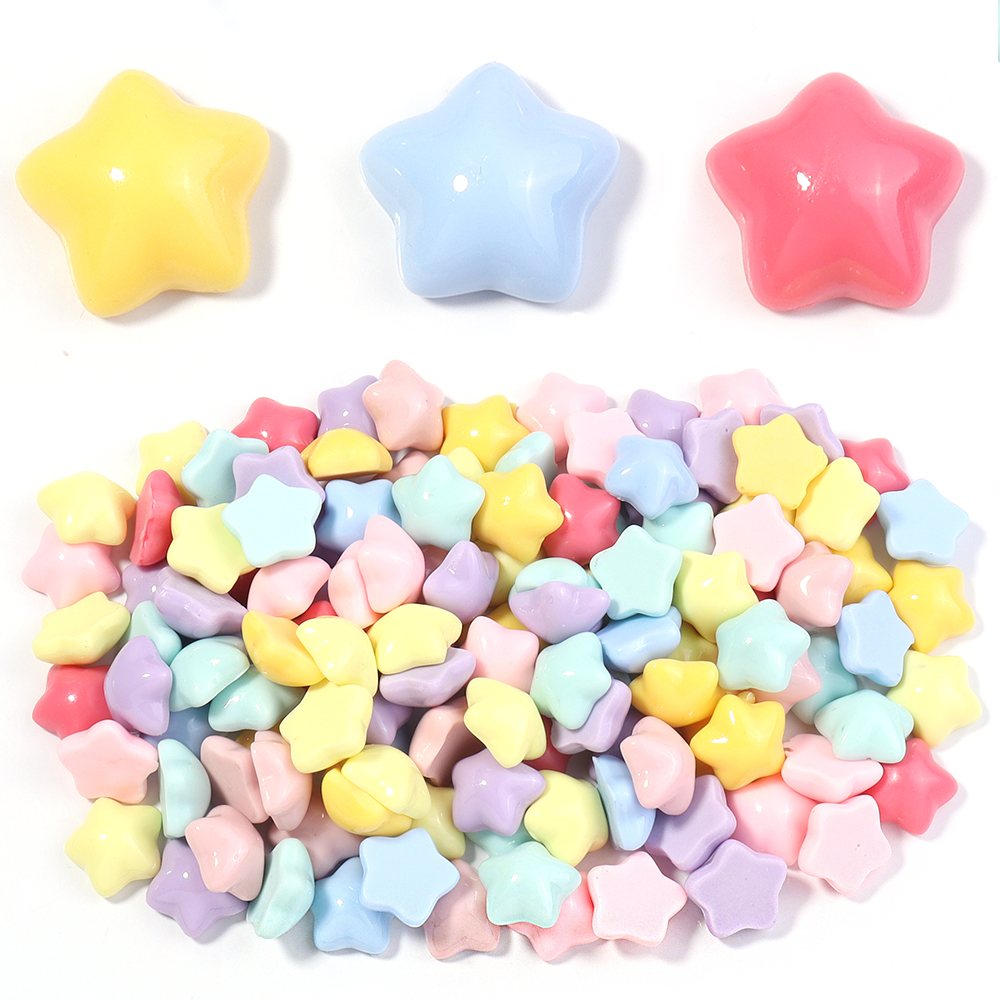 50pcs/lot 16mm Colorful Star R - Craft Embellishments บทวิจารณ์และราคา