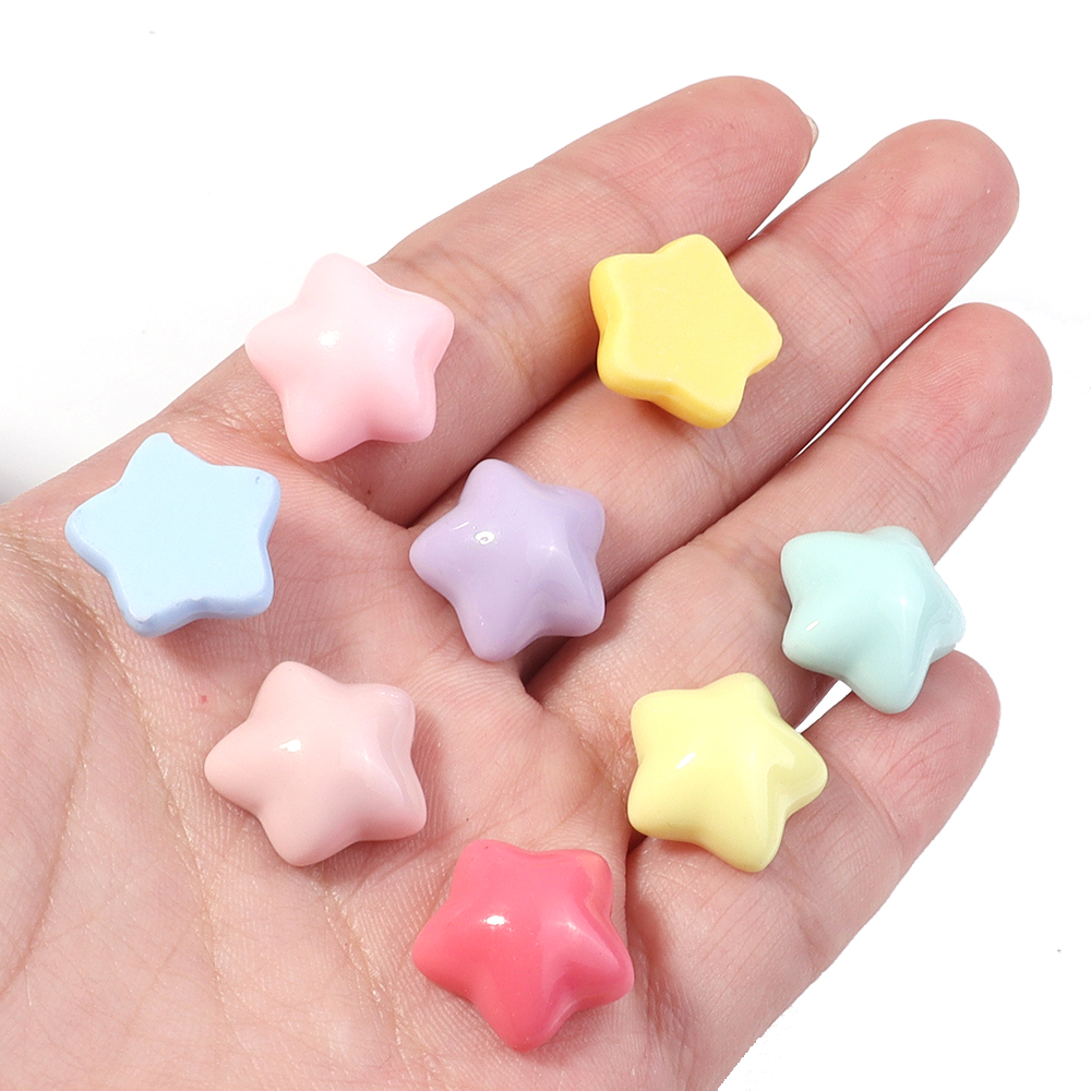 50pcs/lot 16mm Colorful Star R - Craft Embellishments บทวิจารณ์และราคา