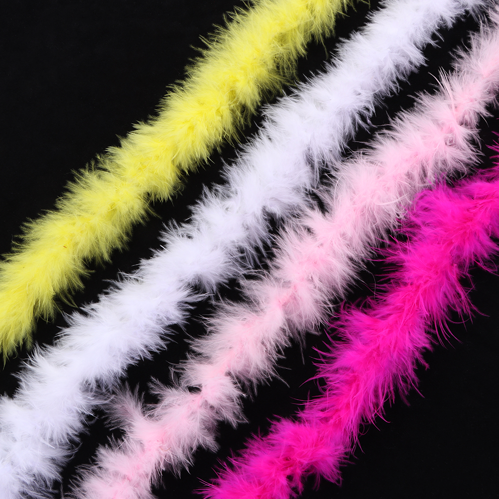 2M 13G Marabou Feathers Boa Ch - Feather Trim Marabou บทวิจารณ์และราคา