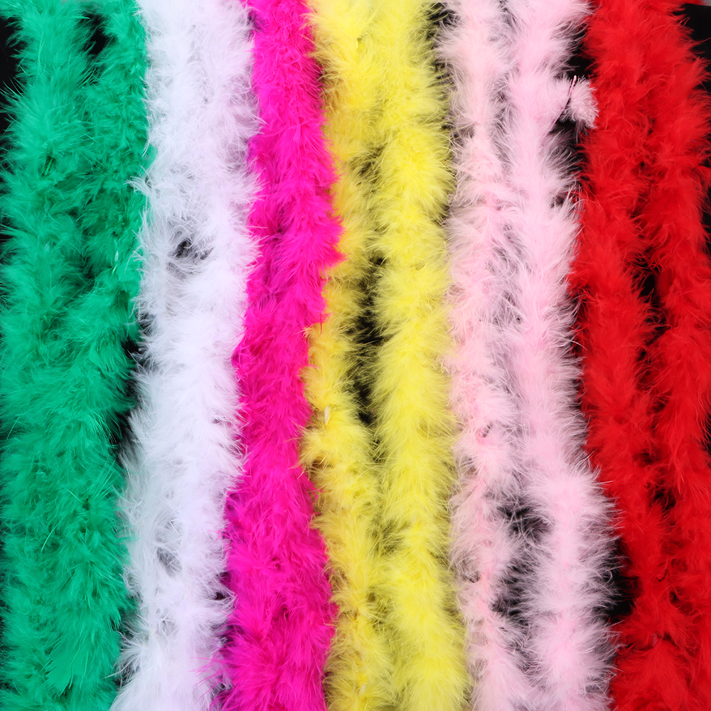 2M 13G Marabou Feathers Boa Ch - Feather Trim Marabou บทวิจารณ์และราคา