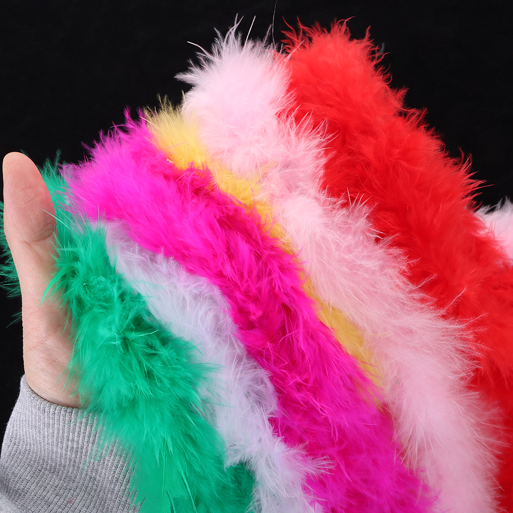 2M 13G Marabou Feathers Boa Ch - Feather Trim Marabou บทวิจารณ์และราคา