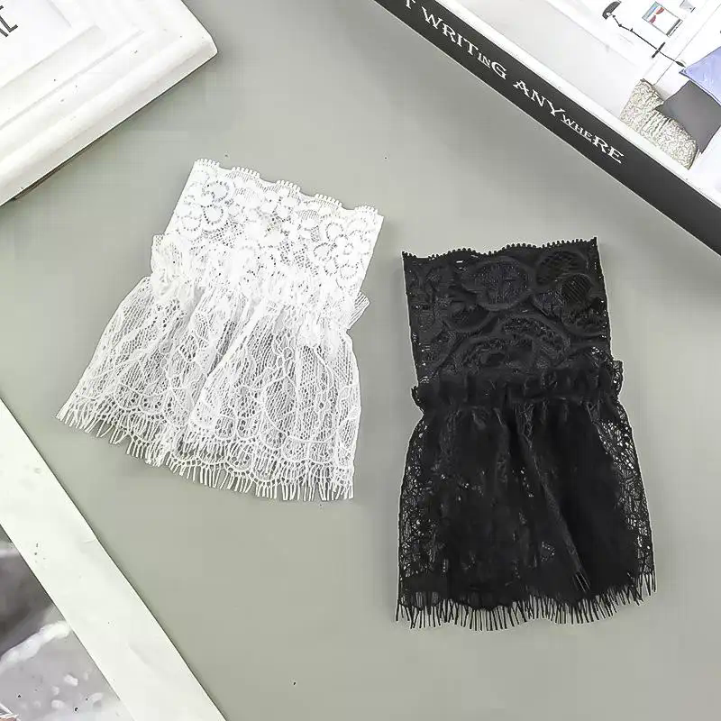 Women Fake Arm Sleeves With Sh - Tassel Fringe Trim บทวิจารณ์และราคา