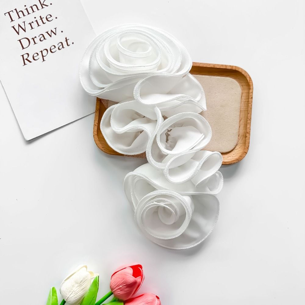 New DIY 3D Floral Decoration S - Applique Patch Flower บทวิจารณ์และราคา