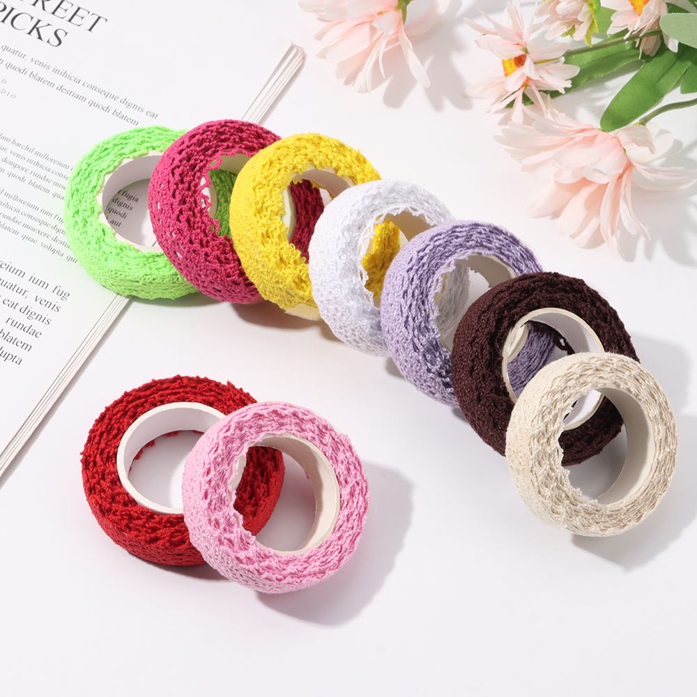 2Yards/ Roll Wedding Decor DIY - Lace Ribbon Trim บทวิจารณ์และราคา