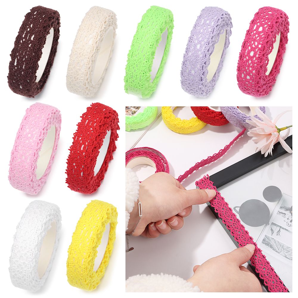 2Yards/ Roll Wedding Decor DIY - Lace Ribbon Trim บทวิจารณ์และราคา