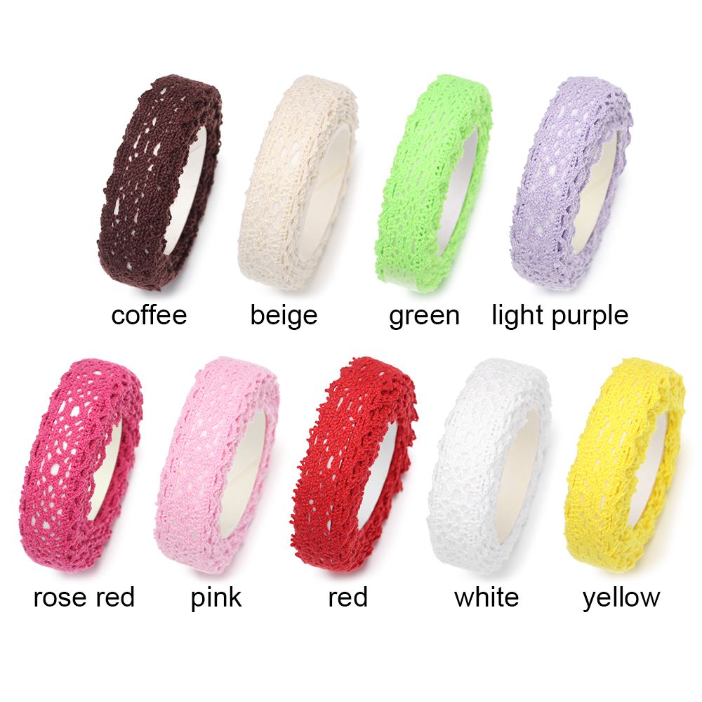 2Yards/ Roll Wedding Decor DIY - Lace Ribbon Trim บทวิจารณ์และราคา