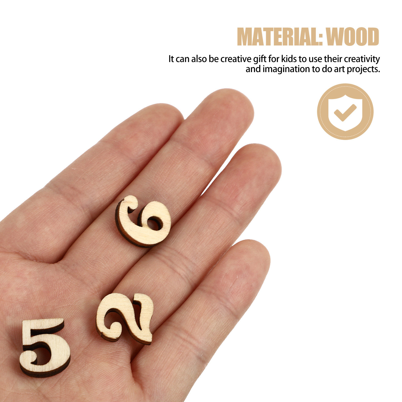 200Pcs Premium Wood Christmas  - Christmas Craft Embellishment บทวิจารณ์และราคา