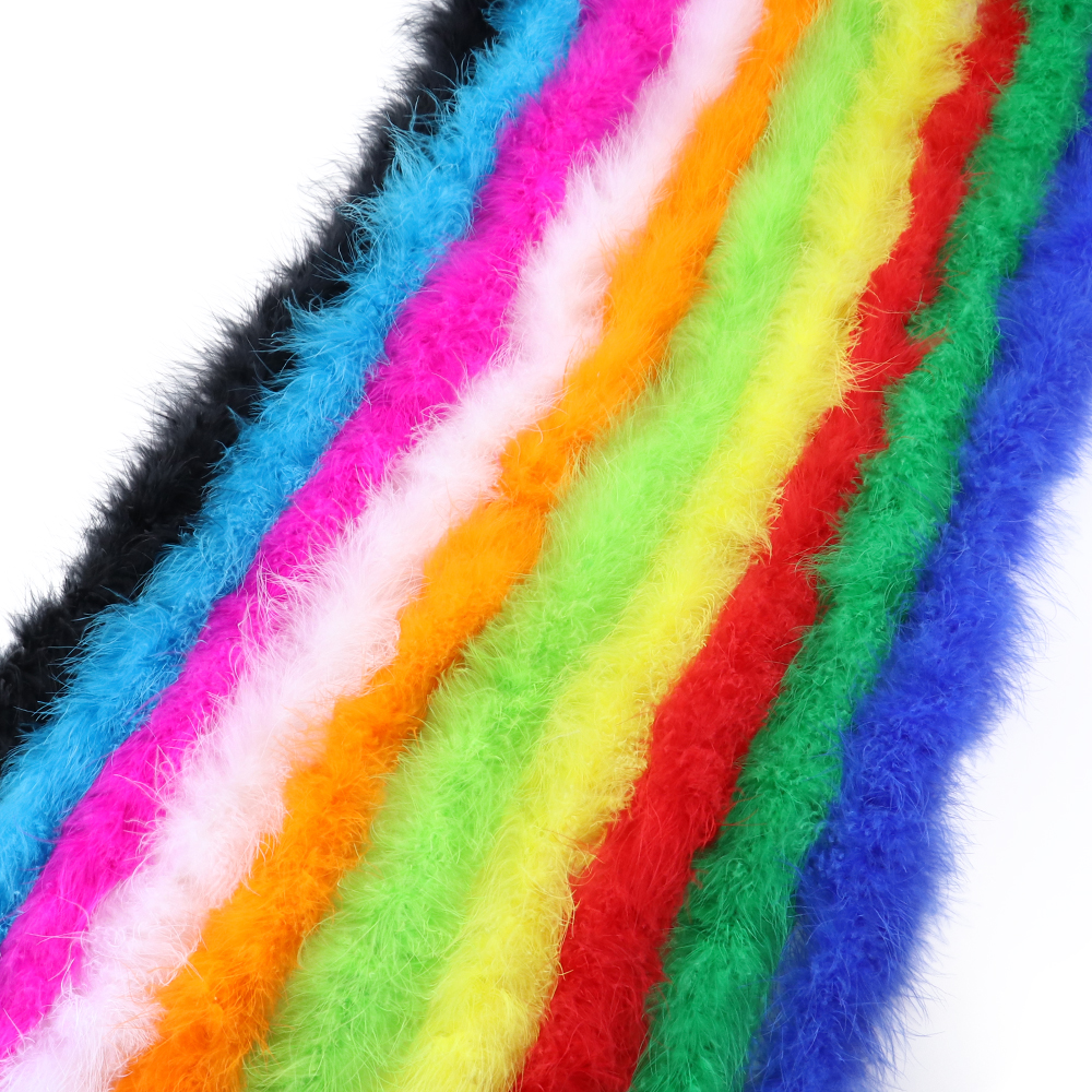 18-20g Turkey Marabou Feather  - Feather Trim Marabou บทวิจารณ์และราคา