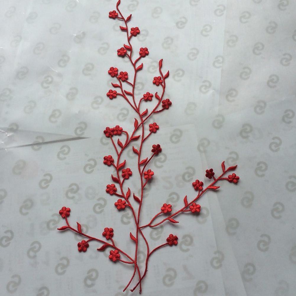3D Flower Applique Plum Blosso - Applique Patch Flower บทวิจารณ์และราคา