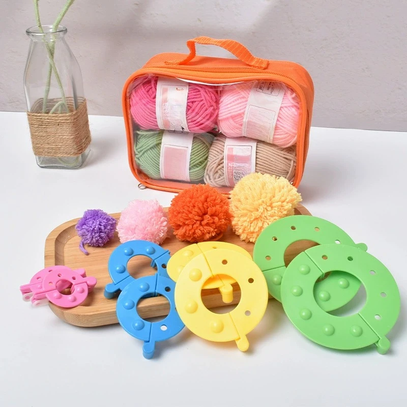 8PCS 4Sizes Fluff Ball Weaver  - Pom Pom Maker Tool บทวิจารณ์และราคา