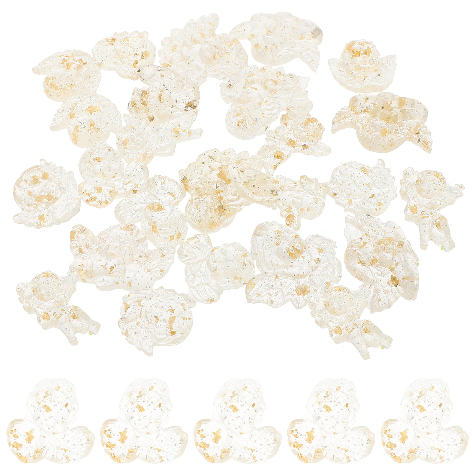 24Pcs Resin Accessories Miniat - Craft Embellishments บทวิจารณ์และราคา