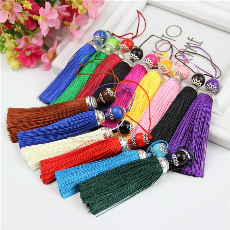 1/3/5pcs Silk Tassel Fringe Br - Beaded Trim Fringe บทวิจารณ์และราคา