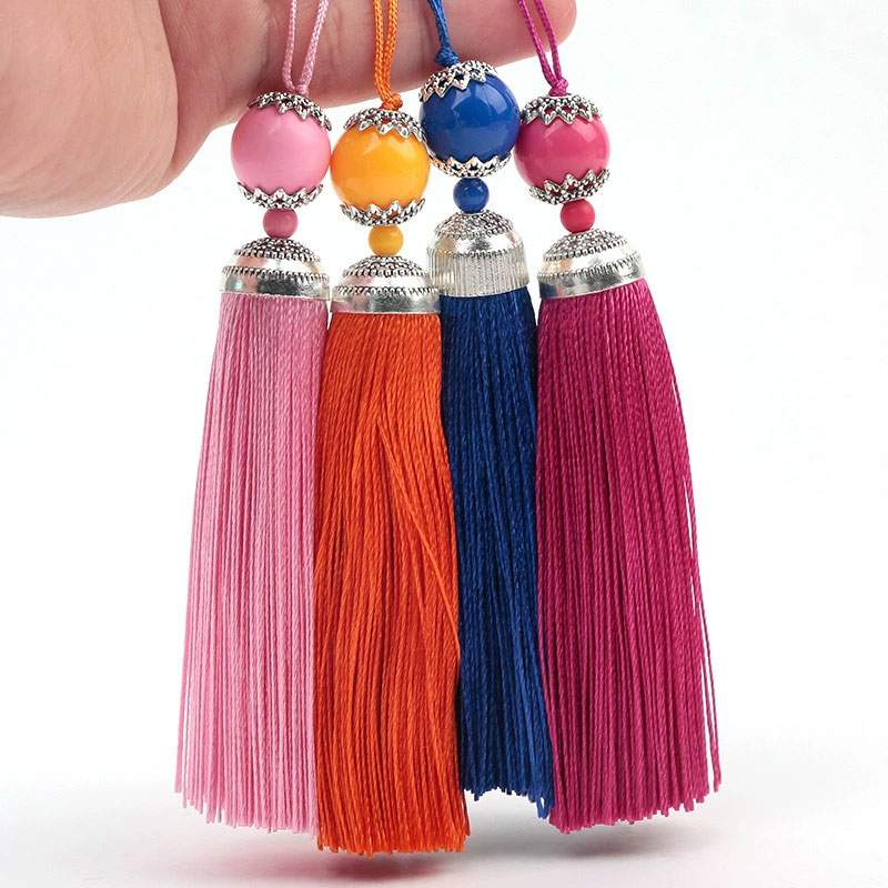 1/3/5pcs Silk Tassel Fringe Br - Beaded Trim Fringe บทวิจารณ์และราคา