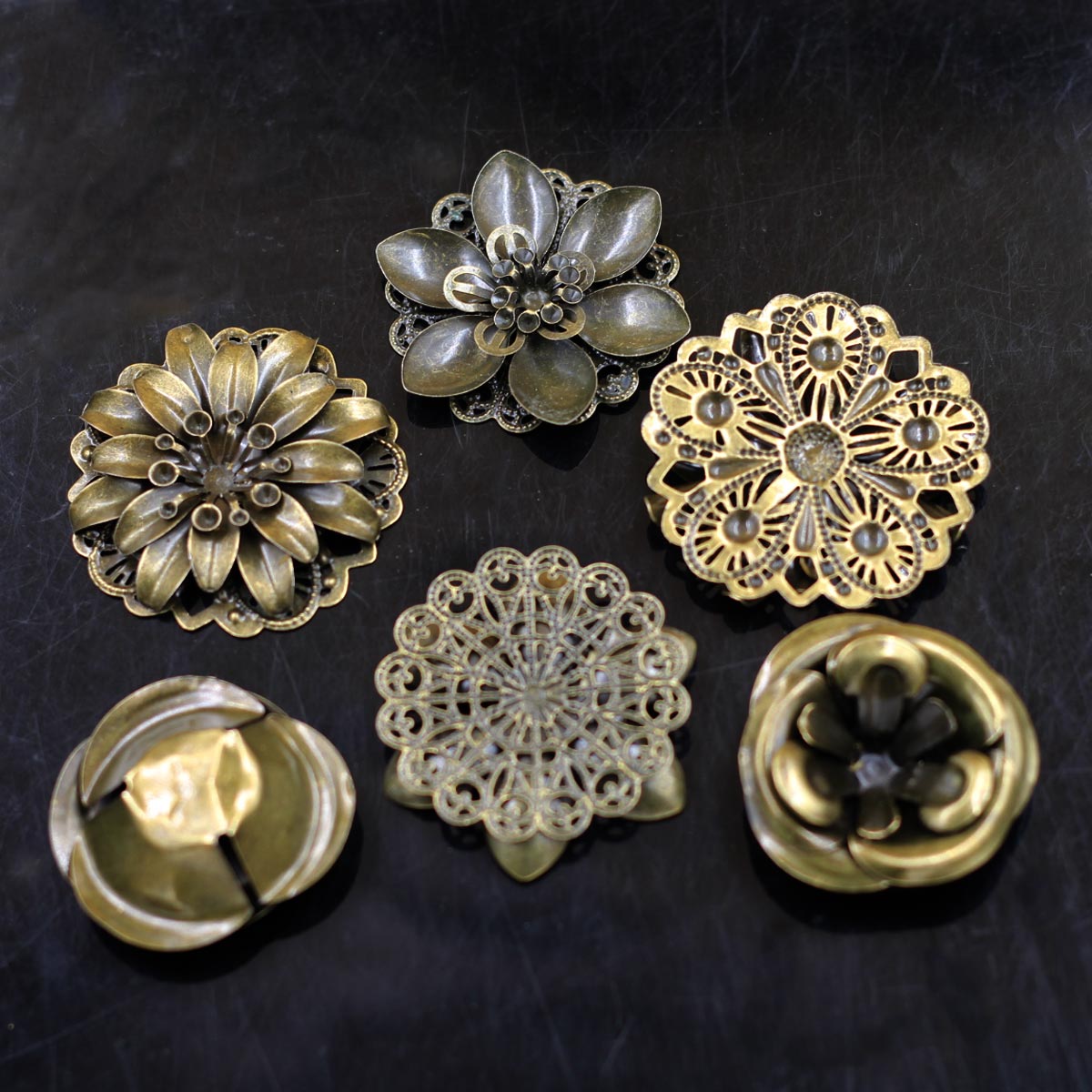 6Pcs Embellishments Combinatio - Craft Embellishments บทวิจารณ์และราคา