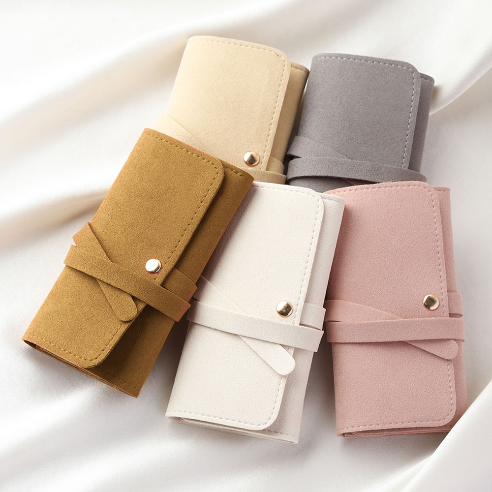 Travel Portable Jewelry Organi - Velvet Ribbon Roll บทวิจารณ์และราคา