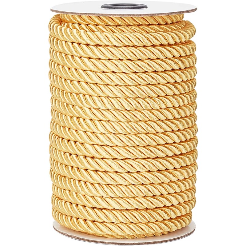 1Roll 8mm 20 Yards Twisted Cor - Cord Trim Twisted บทวิจารณ์และราคา