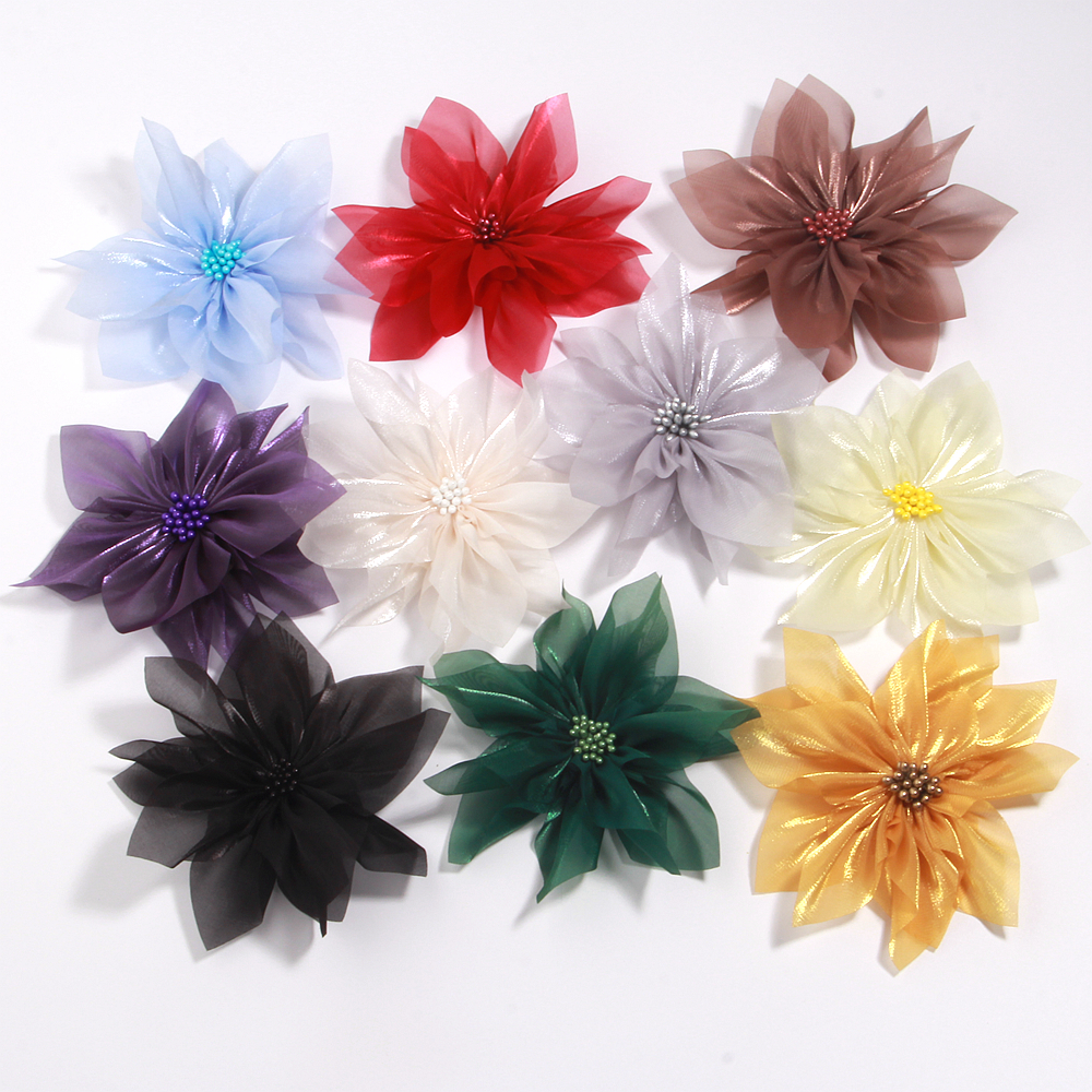 11cm Light Sense Yarn Flower O - Applique Patch Flower บทวิจารณ์และราคา