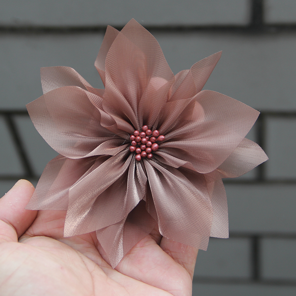 11cm Light Sense Yarn Flower O - Applique Patch Flower บทวิจารณ์และราคา