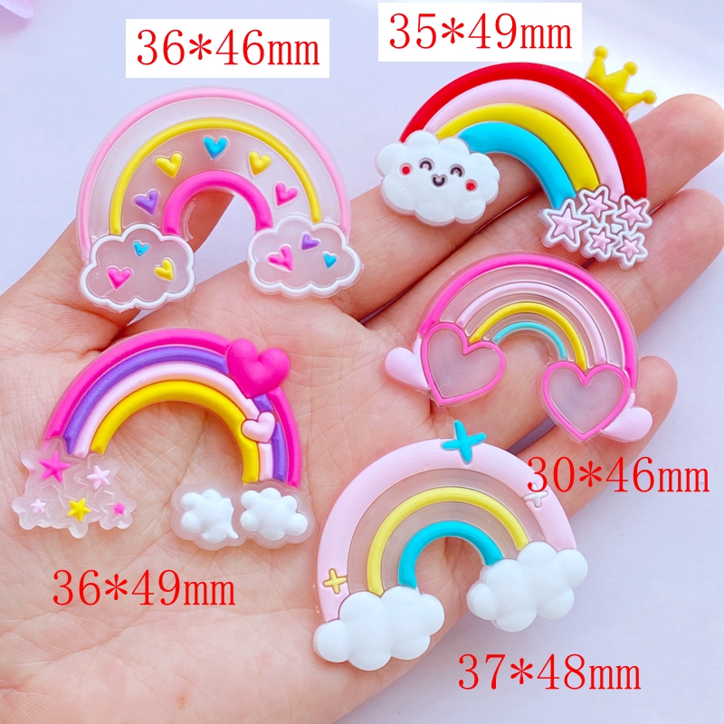 10pcs New Cute Transparent Car - Embellishment Glue Craft บทวิจารณ์และราคา