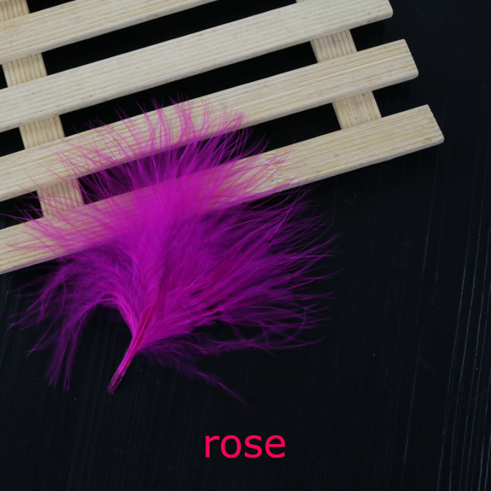 50Pcs/Lot! 6-10CM Multicolor B - Feather Trim Marabou บทวิจารณ์และราคา
