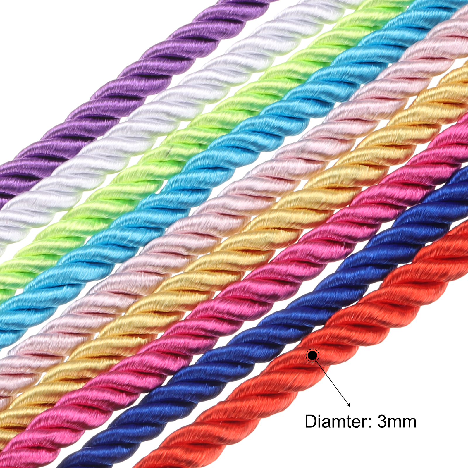Uxcell Twisted Cord Trim 5 Yar - Cord Trim Twisted บทวิจารณ์และราคา
