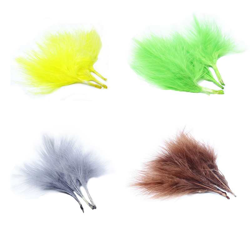 Selected 20feathers turkey mar - Feather Trim Marabou บทวิจารณ์และราคา