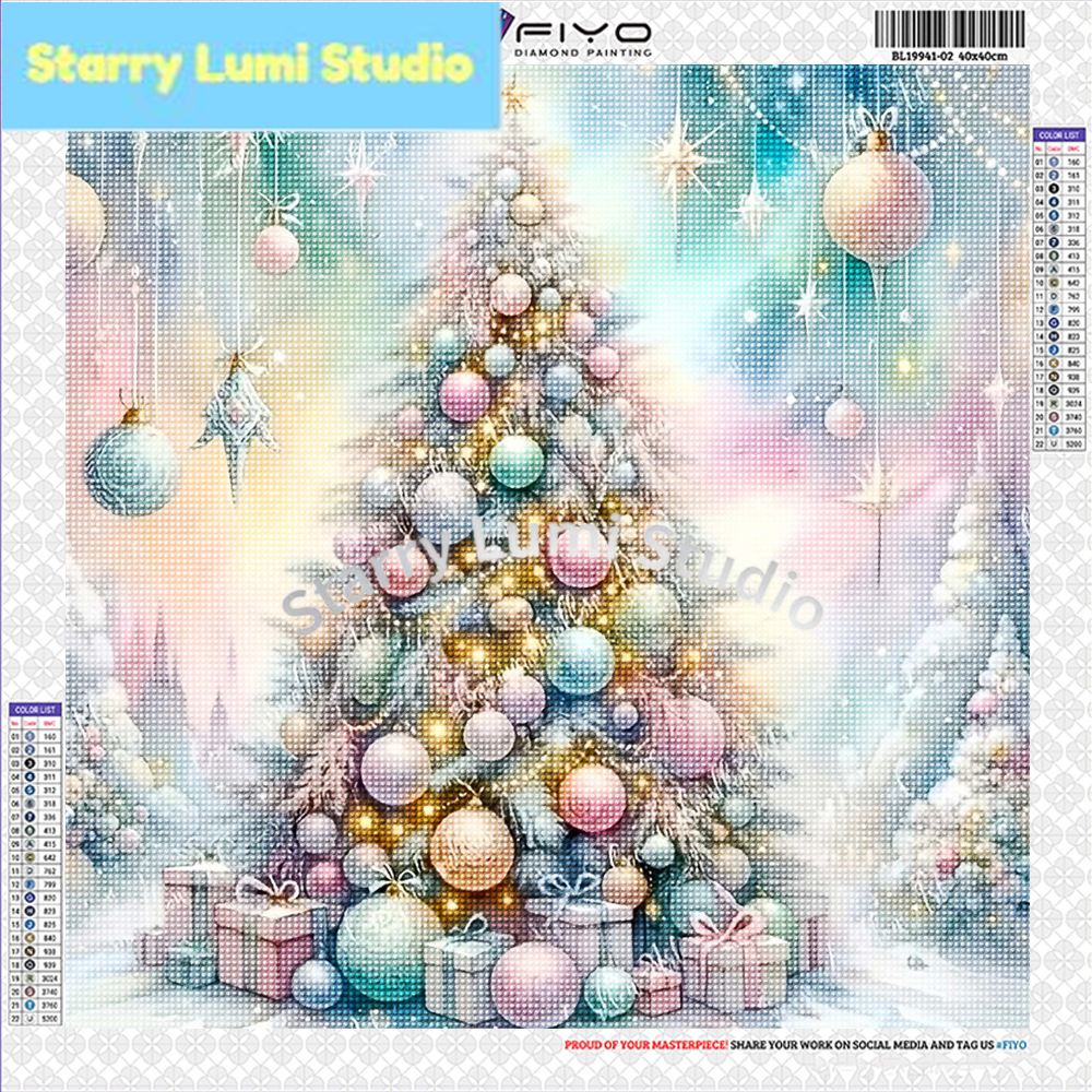 Diamond Painting Kit Christmas - Embroidery Embellishments บทวิจารณ์และราคา