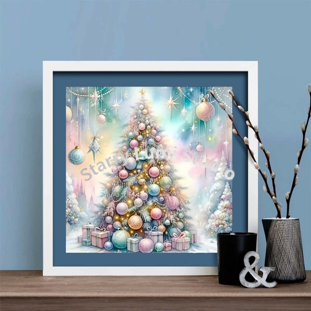 Diamond Painting Kit Christmas - Embroidery Embellishments บทวิจารณ์และราคา