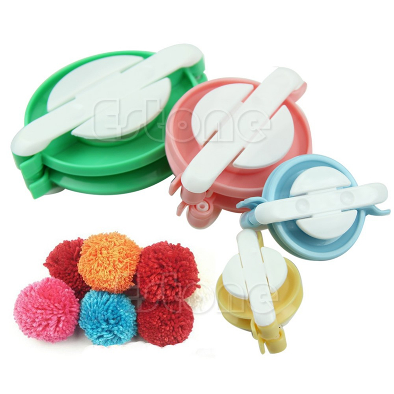 Pompon Set Appareil Bommel Pom - Pom Pom Maker Tool บทวิจารณ์และราคา