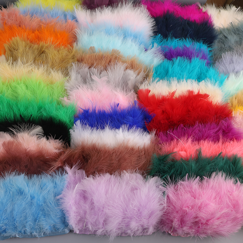 10-15cm Turkey Feathers Trim F - Feather Trim Marabou บทวิจารณ์และราคา