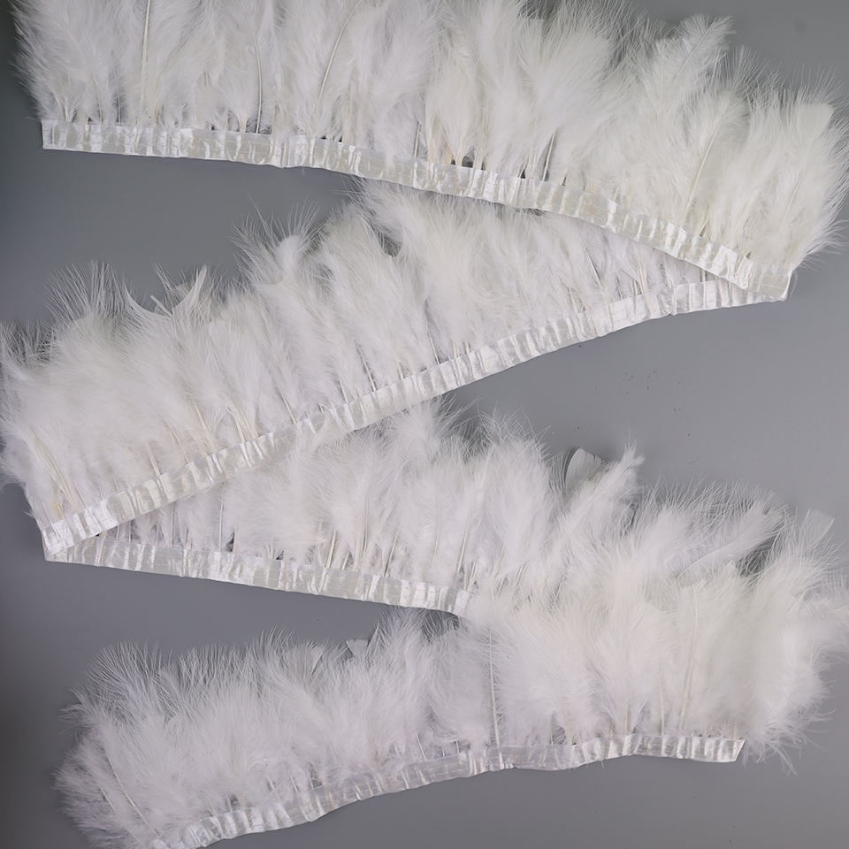 10-15cm Turkey Feathers Trim F - Feather Trim Marabou บทวิจารณ์และราคา