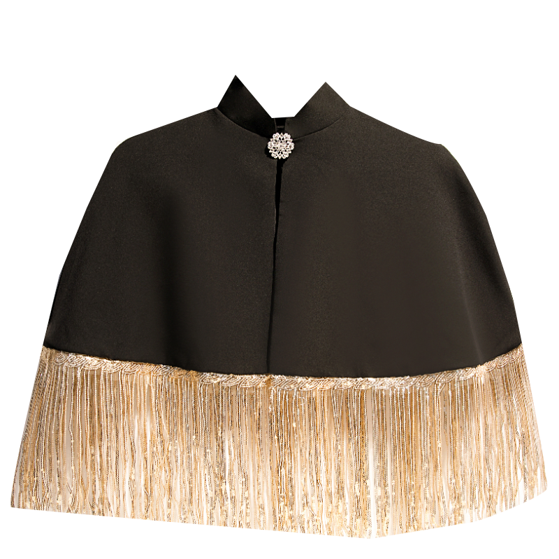 Women's Spring Summer Black Co - Tassel Fringe Trim บทวิจารณ์และราคา