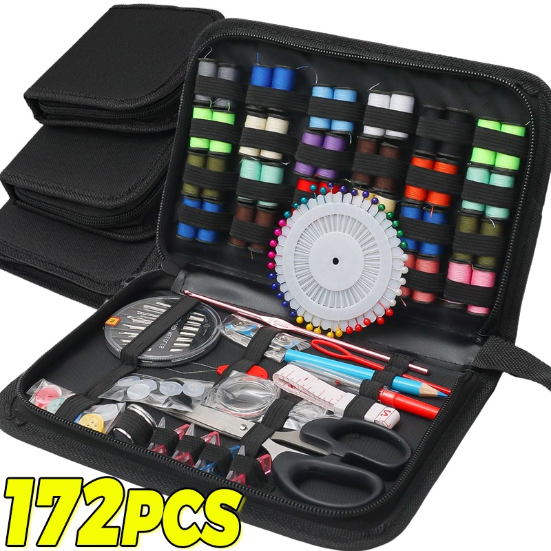Sewing Kit Set With Portable B - Pom Pom Maker Tool บทวิจารณ์และราคา