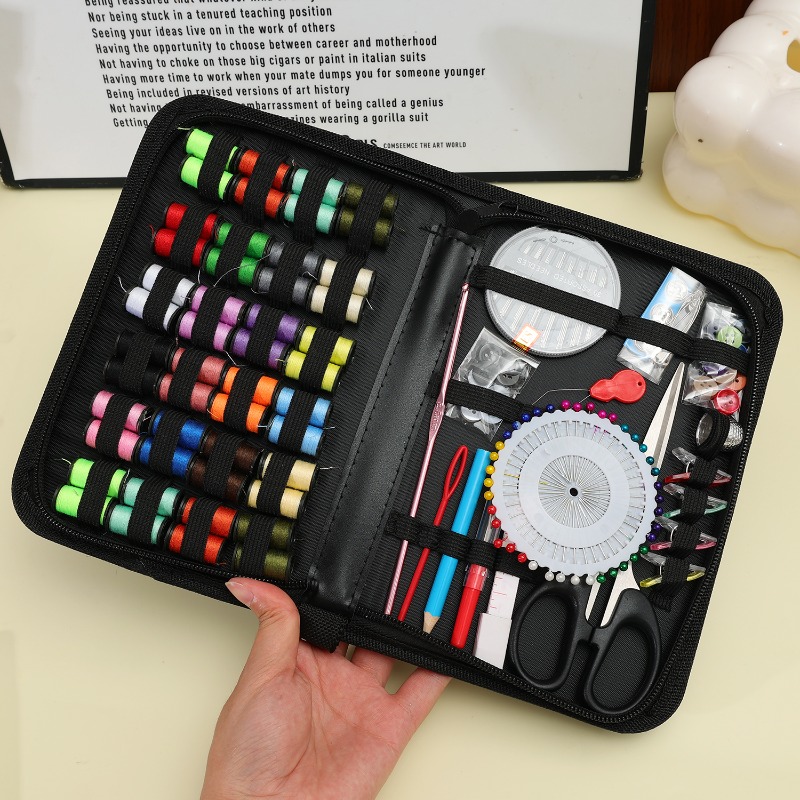Sewing Kit Set With Portable B - Pom Pom Maker Tool บทวิจารณ์และราคา