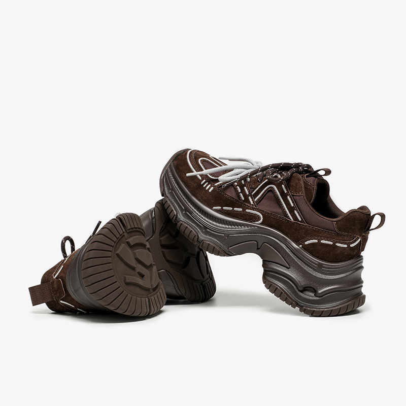 BBEAUTODAY Chunky Sneakers Wom - Guipure Lace Panel บทวิจารณ์และราคา