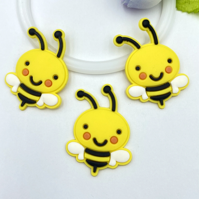 10/20/30pcs cute PVC bee flexi - Embellishment Glue Craft บทวิจารณ์และราคา