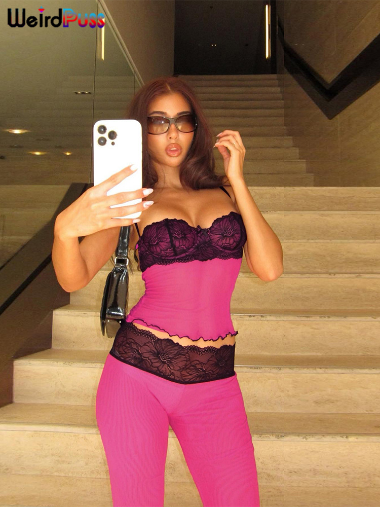 Weird Puss Patchwork Lace 2pie - Elastic Lace Trim บทวิจารณ์และราคา