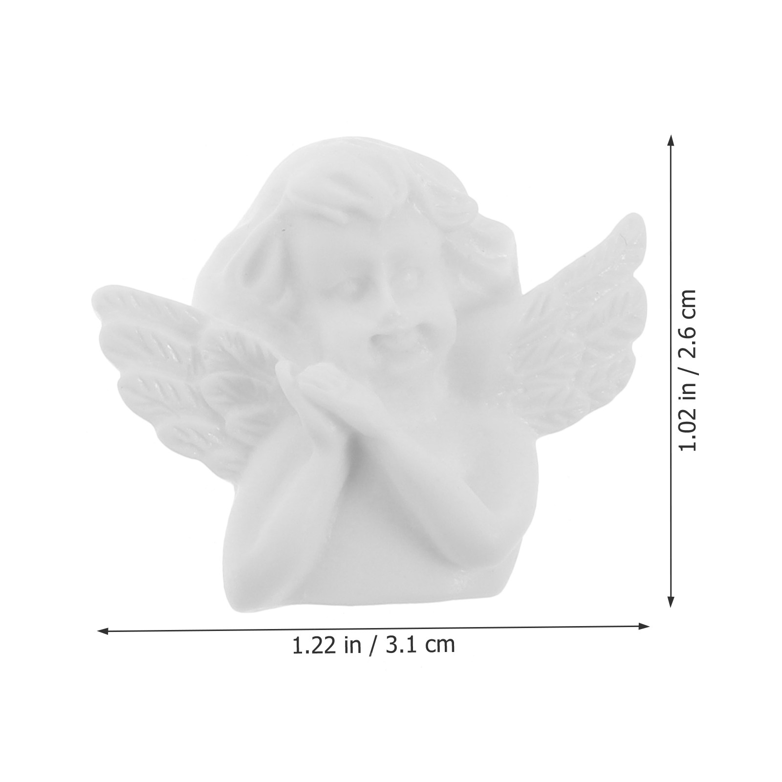 Mini Resin Angel Embellishment - Craft Embellishments บทวิจารณ์และราคา