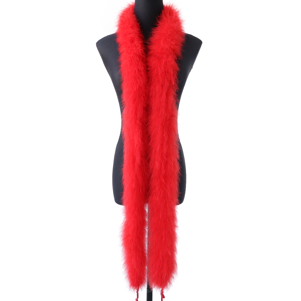 2M 50g Red Fluffy Turkey Marab - Feather Trim Marabou บทวิจารณ์และราคา