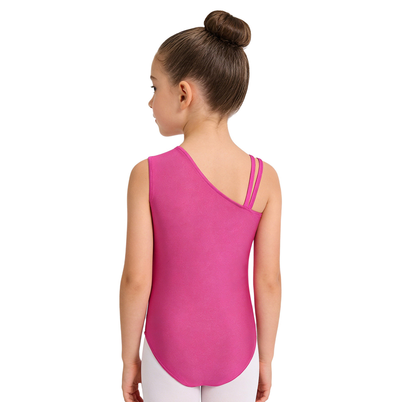 Kid Girls Figure Skating Balle - Rhinestone Banding Trim บทวิจารณ์และราคา