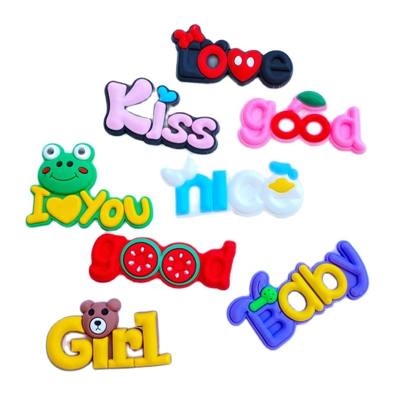 20pcs New Mini Lovely Letters  - Embellishment Glue Craft บทวิจารณ์และราคา