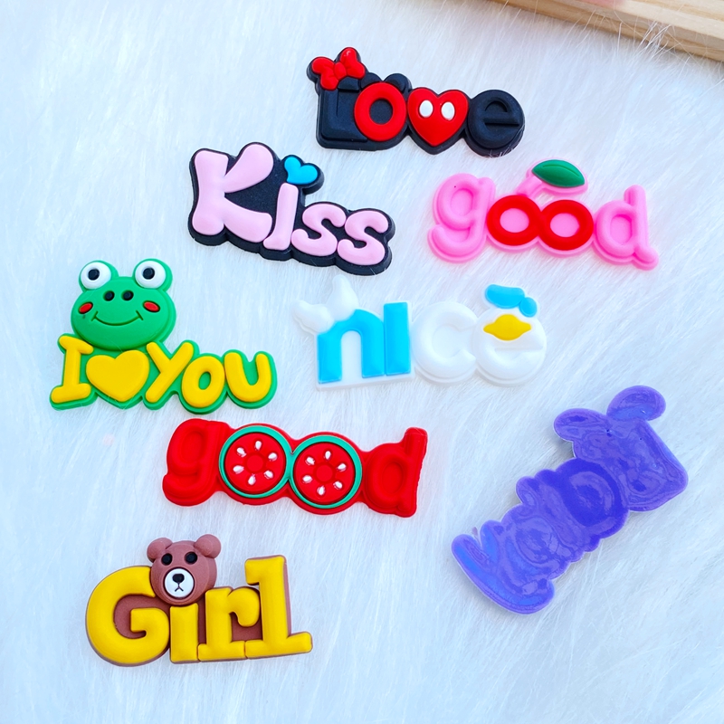 20pcs New Mini Lovely Letters  - Embellishment Glue Craft บทวิจารณ์และราคา